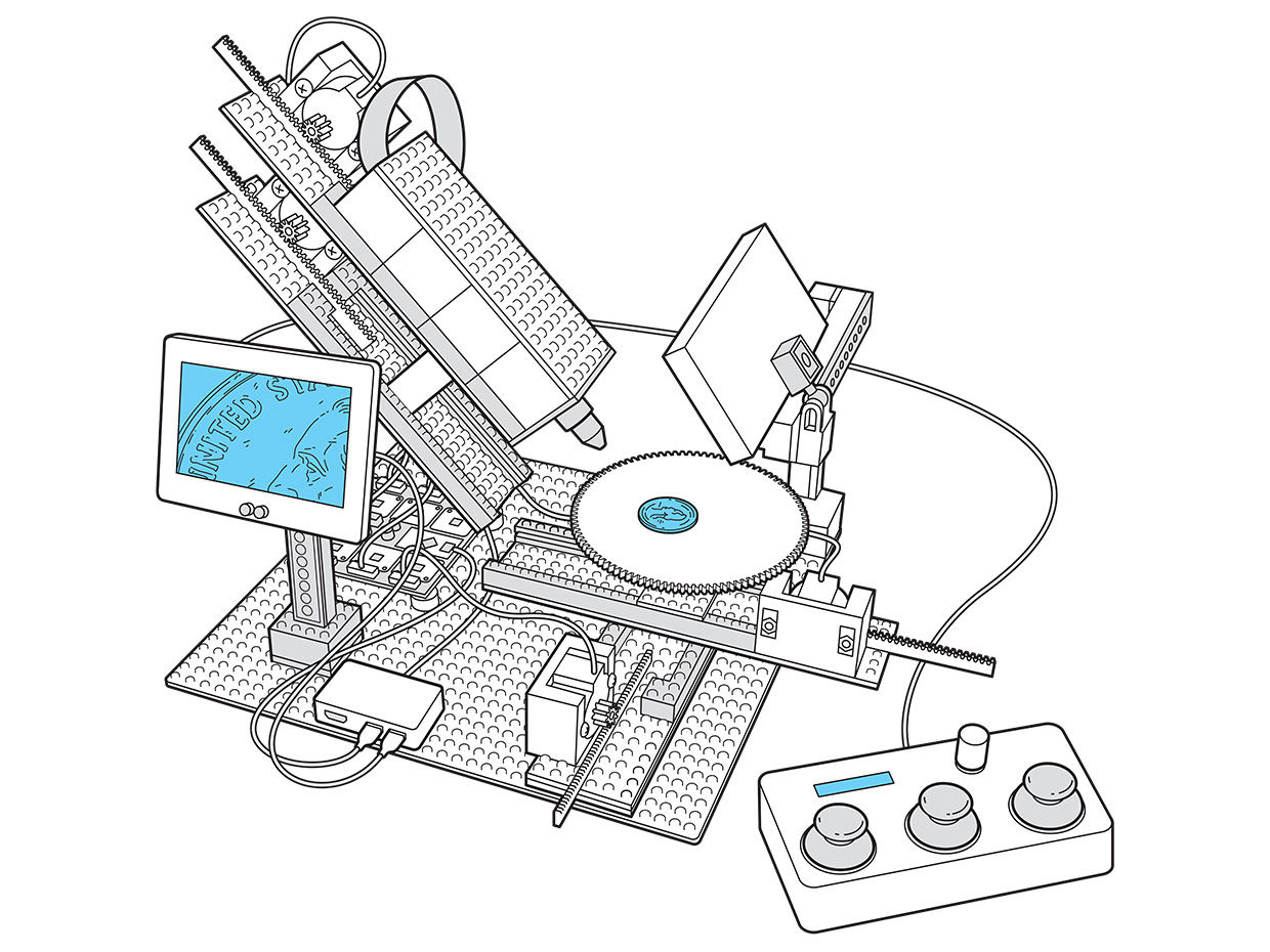 Делаем микроскоп при помощи 3D-печати, Lego, Arduino и Raspberry Pi  - 1
